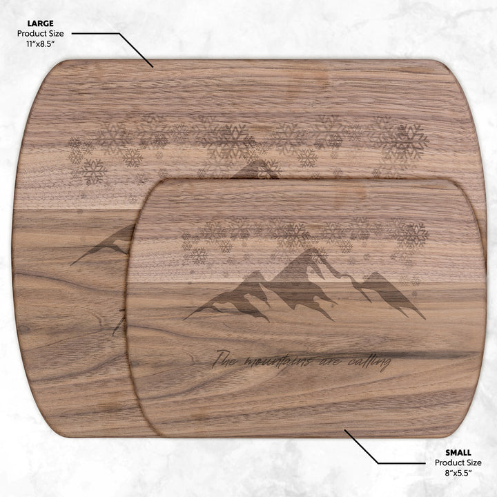 Mountain cutting board