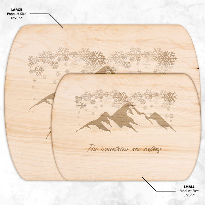 Mountain cutting board